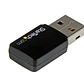 Adaptador de red WiFi USB Dual Band StarTech Mini AC600 433Mbps (USB433WACDB) - Miniatura 1