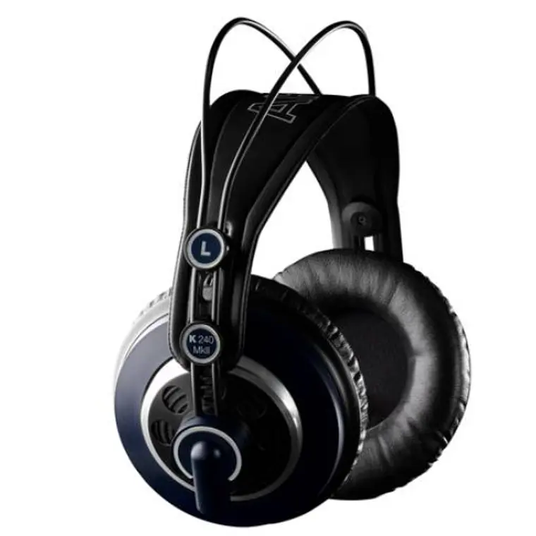 Audífonos Cableados AKG K240 MKII Semiabiertos (Transductor XXL Varimotion 30mm, 55 Ohmios, Cable Desmontable Mini-XLR) 1