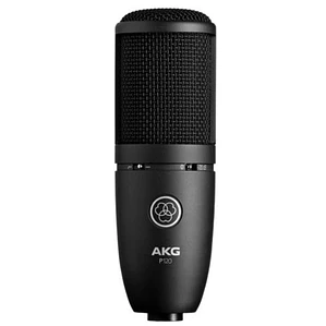 Micrófono Condensador de Estudio AKG P120 Cardioide XLR (Diafragma 2/3