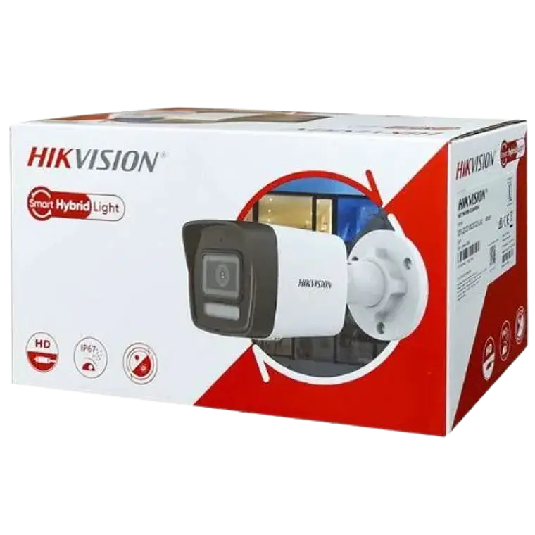 Camara de vigilancia 6 MP IP Bullet Smart Hybrid Light Hikvision DS-2CD1063G2-LIU 2.8mm  5