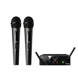 Sistema Inalámbrico Doble con 2 Micrófonos de Mano AKG WMS40 Mini Dual Vocal Set