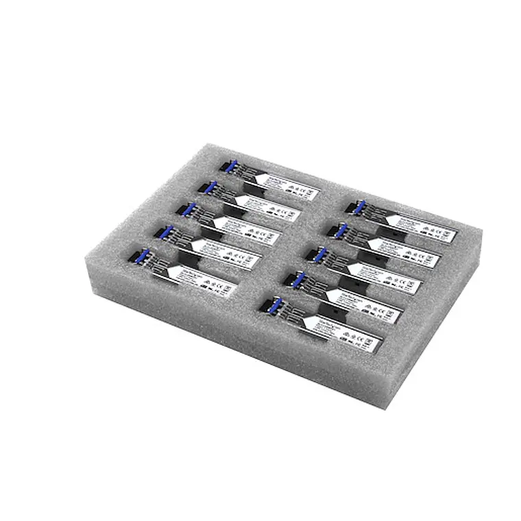 Pack 10 Módulos SFP Fibra Óptica StarTech.com GLCLHSMD10ST Compatible Cisco GLC-LH-SMD 1