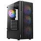 Gabinete Gamer Antec AX22 ELITE (Mid-Tower, Vidrio Templado, 4 Ventiladores RGB Incluidos, Malla Frontal) - Miniatura 2