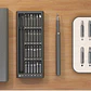 Kit Destornillador de Precisión Portátil 25 en 1 (24 Puntas de Acero S2, Mango y Estuche de Aleación de Aluminio) - Miniatura 5