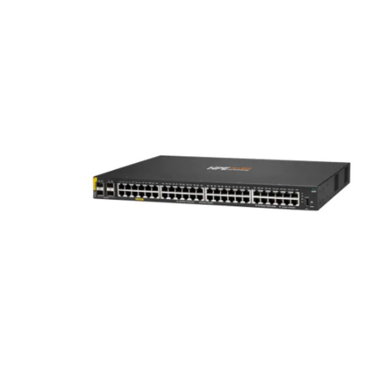 Switch 48 puertos HPE Aruba Networking CX 6000 48G Class4 PoE+ 4SFP 370W 2