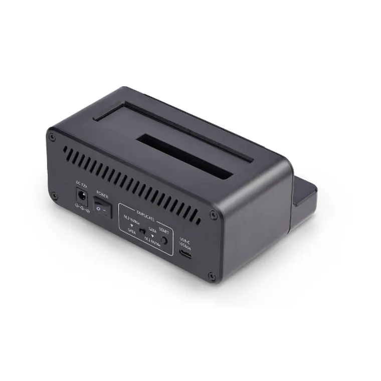 Base Clonadora Duplicadora de Discos M.2 NVMe y SATA 2.5