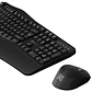 Dúo de Teclado y Mouse Inalámbricos Ergonomicos Premium con Modo Dual - Klip Xtreme  - Miniatura 2