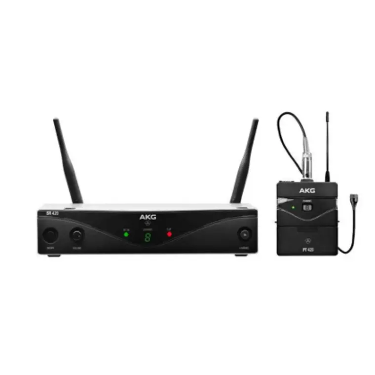 Sistema de Micrófono Inalámbrico Lavalier AKG WMS420 Presenter Set Banda B1 - AKG  1