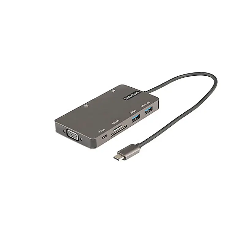 Adaptador Multipuerto USB-C StarTech.com Hub Docking Station 8 en 1 1