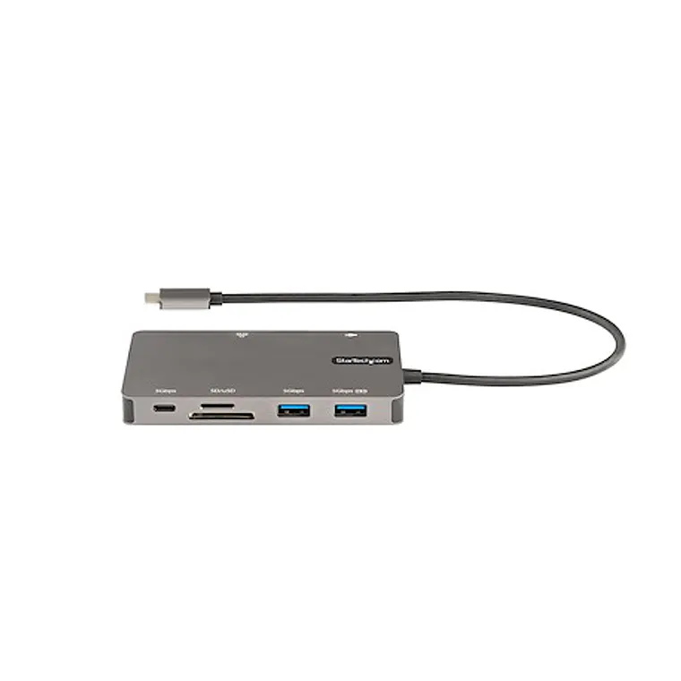 Adaptador Multipuerto USB-C StarTech.com Hub Docking Station 8 en 1 2