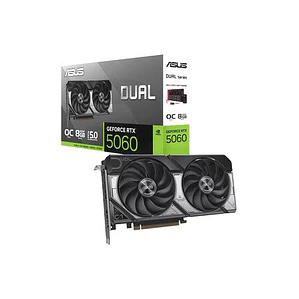 Tarjeta de Video ASUS Dual GeForce RTX™ 5060 OC 8GB GDDR7