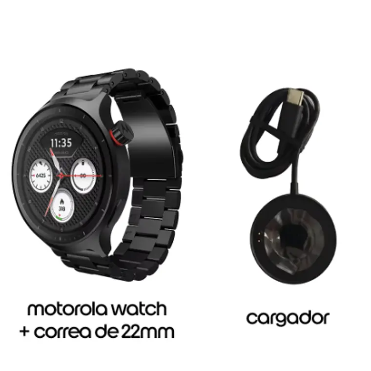 Smartwatch Motorola Moto Watch 70 / 100 Plus con GPS de Doble Frecuencia 2