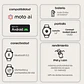 Smartwatch Motorola Moto Watch 70 / 100 Plus con GPS de Doble Frecuencia - Miniatura 4