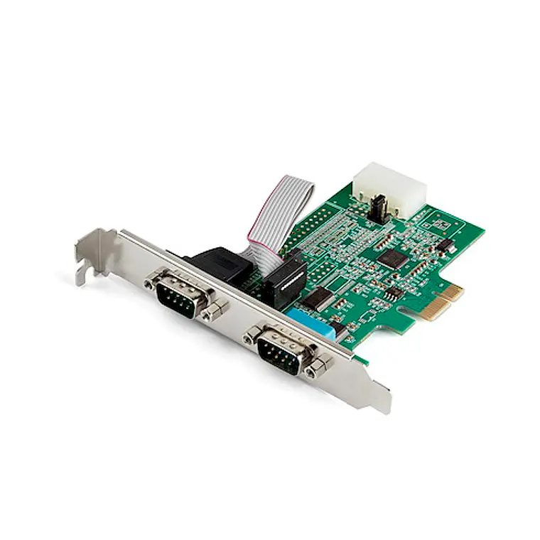 Tarjeta Adaptadora Serie PCI Express de 2 Puertos RS232 StarTech.com 1