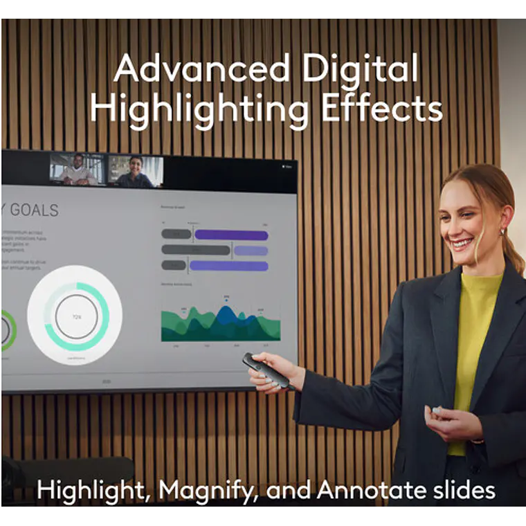 Puntero Presentador Inalámbrico Logitech Spotlight 2 Avanzado 5