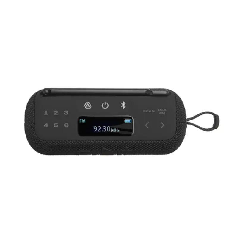 Radio Portátil y Parlante Bluetooth JBL Tuner 3 Negro 5