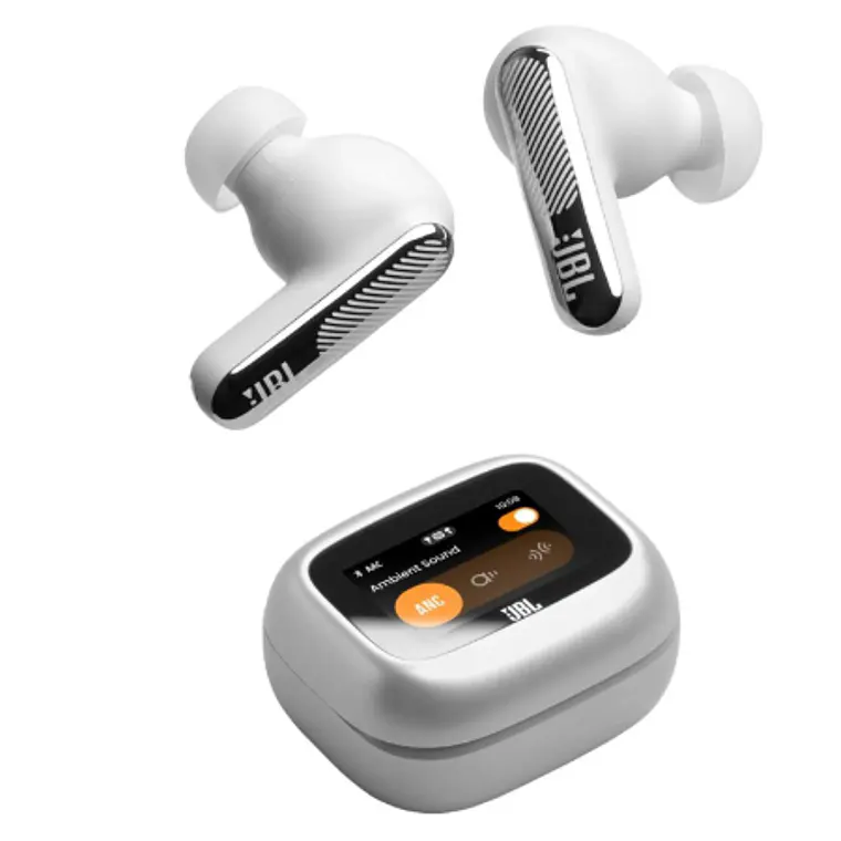 Audífonos Inalámbricos True Wireless JBL Live Beam 4 Plateado 3