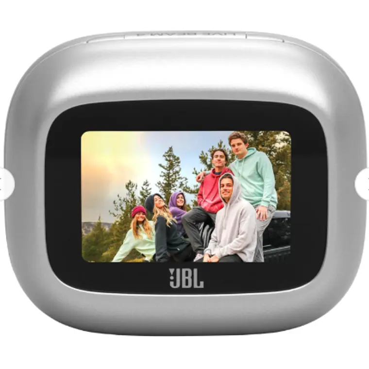 Audífonos Inalámbricos True Wireless JBL Live Beam 4 Plateado 6