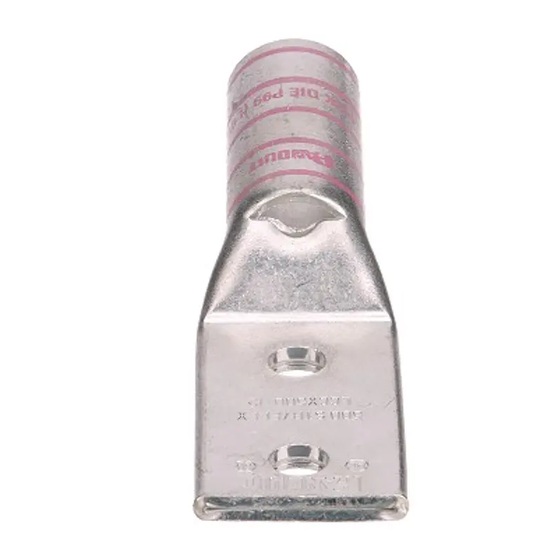 Terminal de Compresión de Cobre Estañado de 2 Orificios Panduit Pan-Lug LCCX500-12-6 - Panduit 1