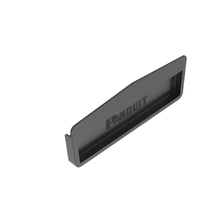 Adaptador de Tapa Lateral para Cables / Pasa Cables Lateral Negro - Panduit 1