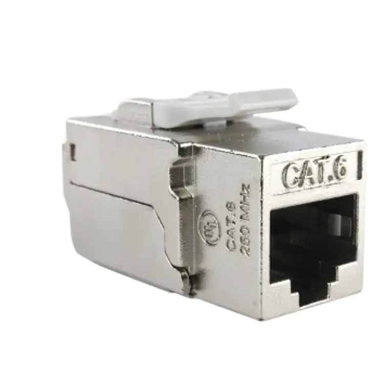 Conector Keystone Jack RJ45 Cat6 Blindado Toolless Nexxt Solutions 1