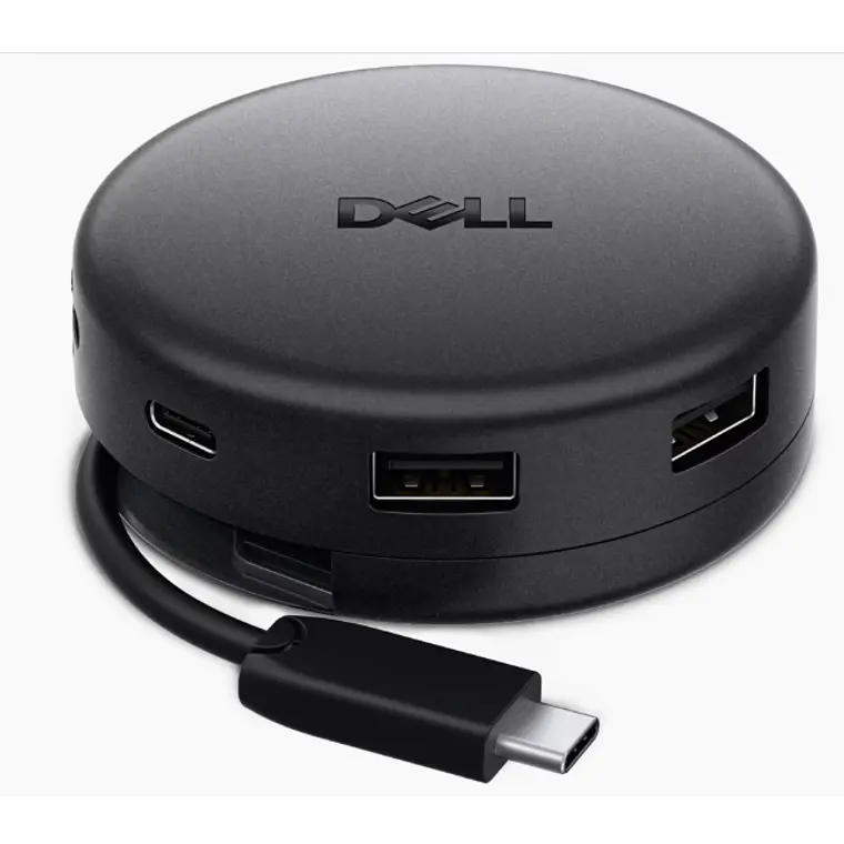 Adaptador Hub USB-C Dell Pro 7-in-1 Travel Hub (DA326) 100W Power Delivery RJ-45 2.5GbE 4