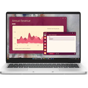 Notebook Dell Pro PC14250 de 14“  (Ultra 7 255U, 16GB Ram, 512GB SSD, Win11 Pro)