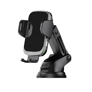 Soporte de Auto con Carga Inalámbrica 15W - KlipXtreme PowerCar Tech