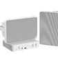 Kit de Audio Híbrido IP Hikvision (Amplificador de Red 80W + 2 Altavoces de Caja 20W) - Miniatura 1