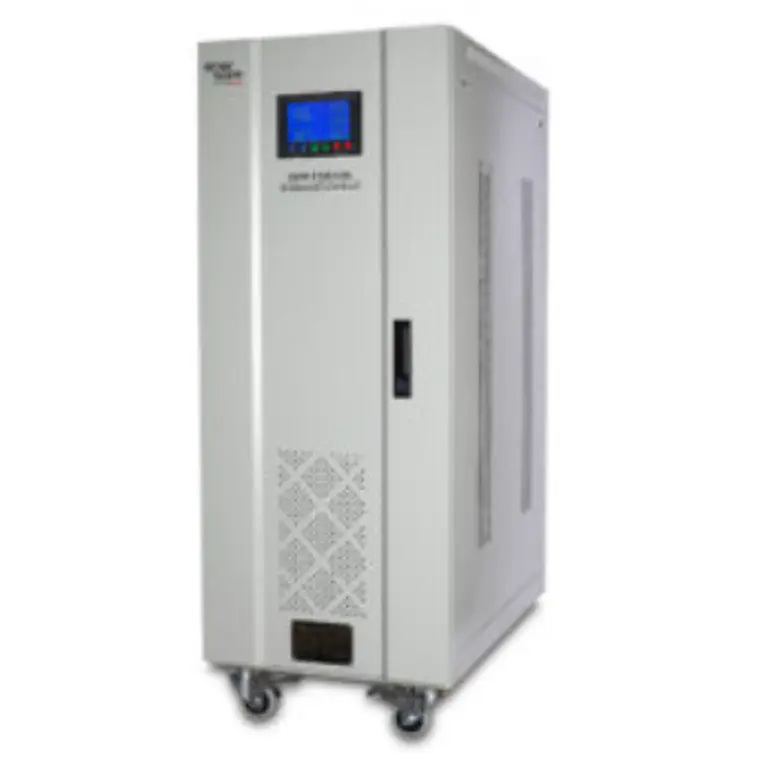 Estabilizador de Voltaje Enersafe EVTRI100KVAI 100 kVA / 80 kW (Trifásico 380V / Bornera / Eficiencia 95%) 1