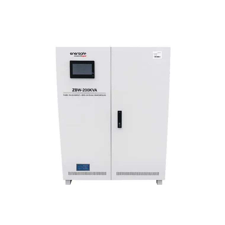 Estabilizador de Voltaje Electrónico 200kVA Trifásico EVTRI-E200KVA 1