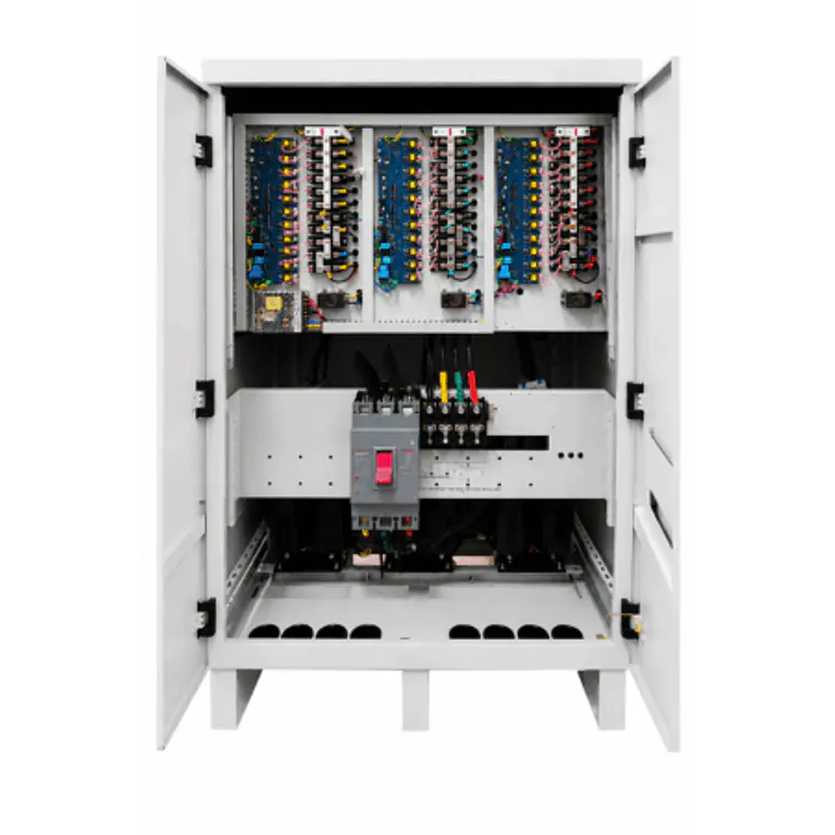 Estabilizador de Voltaje Electrónico 200kVA Trifásico EVTRI-E200KVA 3