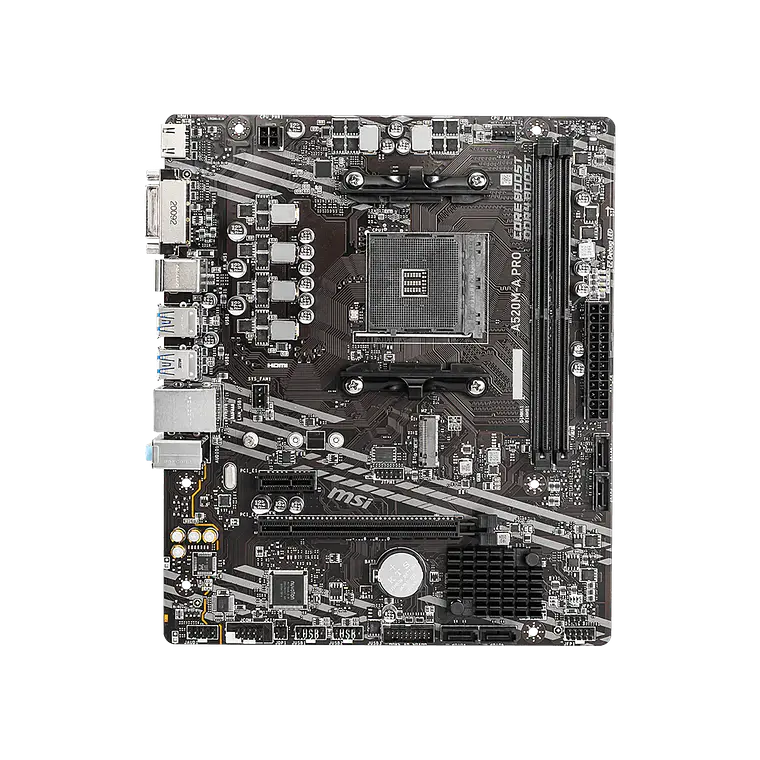 Placa Madre MSI A520M-A PRO (Socket AM5 / AM4) 2