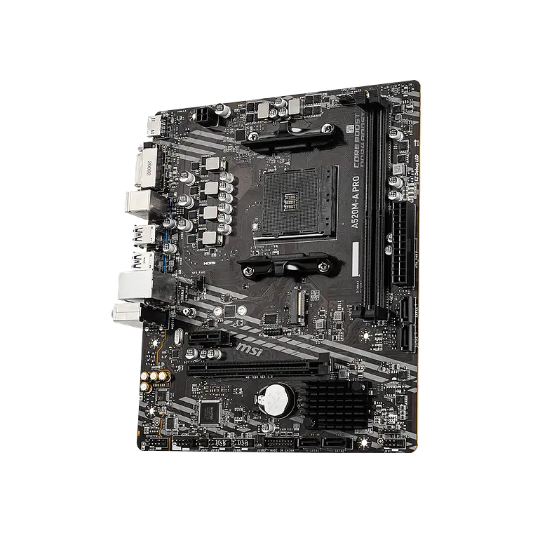 Placa Madre MSI A520M-A PRO (Socket AM5 / AM4) 3