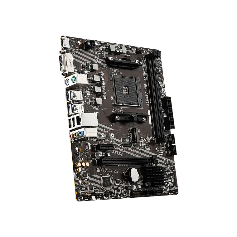 Placa Madre MSI A520M-A PRO (Socket AM5 / AM4) 4