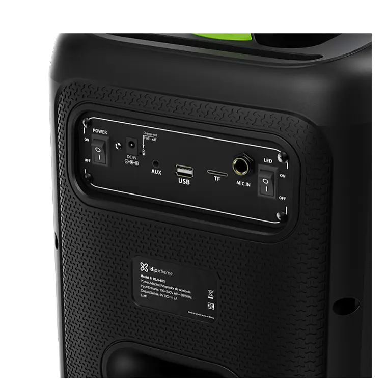 Parlante Portátil Klip Xtreme UltraBlaster 1500W Bluetooth Trípode 4