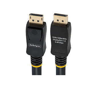 Cable DisplayPort 15m 1920x1200 | StarTech.com Cierre Anti-Desconexión