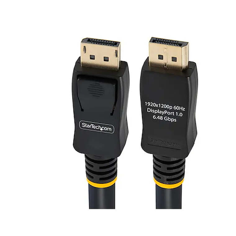 Cable DisplayPort 15m 1920x1200 | StarTech.com Cierre Anti-Desconexión 1