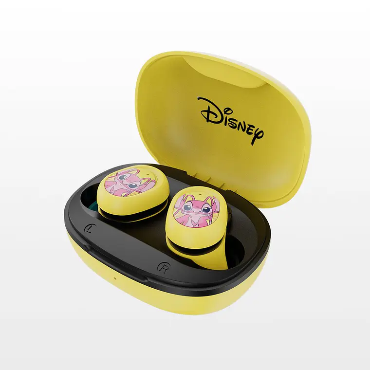 Audífonos Bluetooth Xtech In-Ear, TWS, Disney Stitch, BT 5.1, Yellow 1