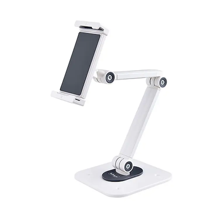 Soporte Ergonómico Ajustable para Tablet Escritorio y Pared Blanco (StarTech.com) 1