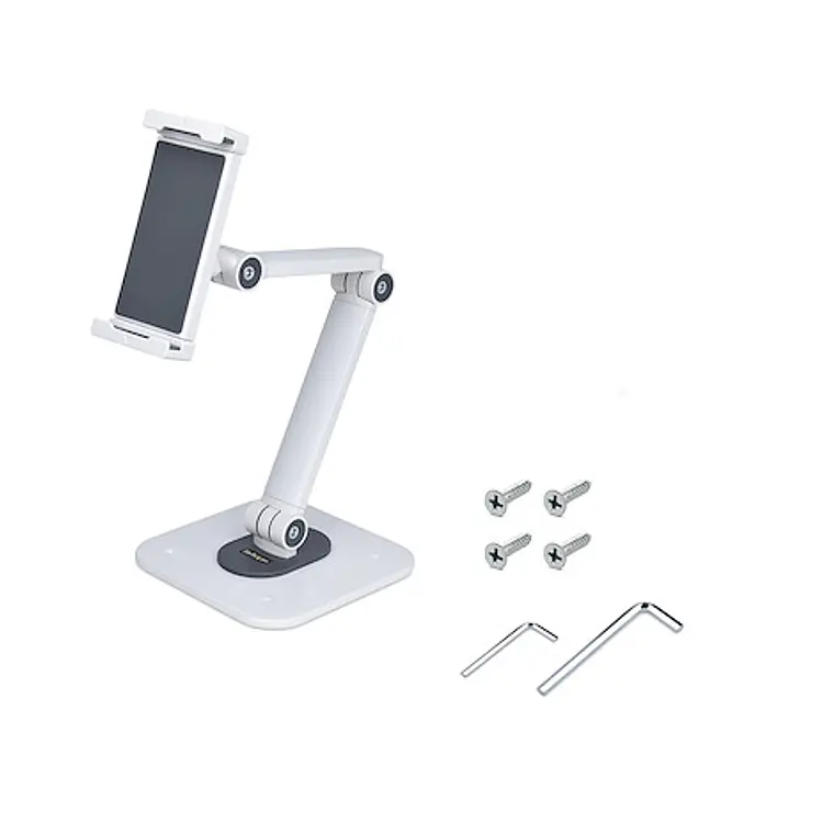 Soporte Ergonómico Ajustable para Tablet Escritorio y Pared Blanco (StarTech.com) 8