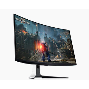 Monitor Gamer Alienware AW3225QF de 32” (QD-OLED, 4K, 240Hz, 0.03ms, DP+HDMI, Curvo)