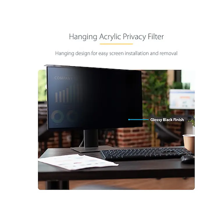 Filtro de Privacidad Acrílico Colgante 24“ 16:9 StarTech.com  3