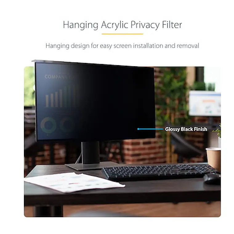 Filtro de Privacidad Acrílico Colgante 24“ 16:9 StarTech.com  4