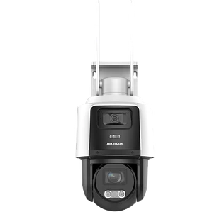 Cámara de Vigilancia 4MP IP Bullet y PTZ 4G Hikvision TandemVu DarkFighter IP66