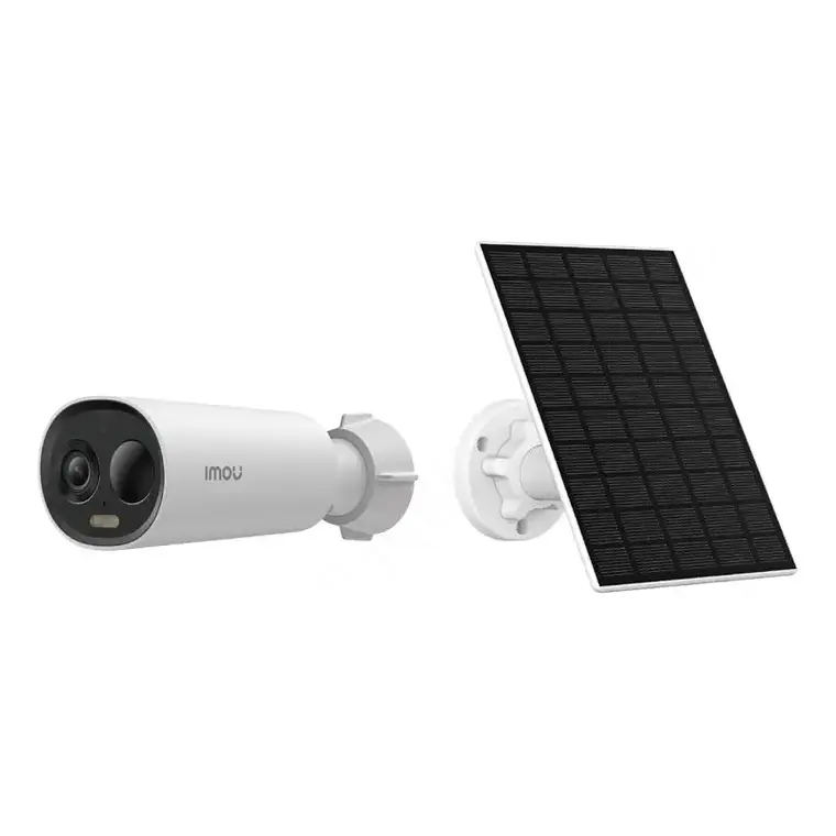 Cámara de Vigilancia 5MP IP Bullet Imou Cell 3C Wi-Fi 5 Panel Solar Batería IP66 5
