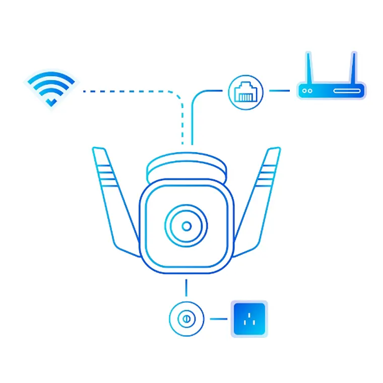 Cámara de Vigilancia 3MP IP Exterior TP-Link Tapo C310 Wi-Fi / Ethernet IP66 5
