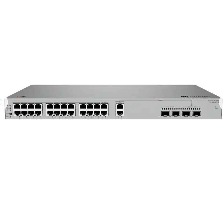 Switch 24 puertos Huawei GE PoE+ (400W) + 2 SFP + 2 SFP+ 3