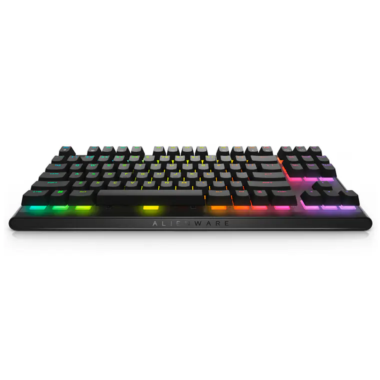 Teclado Mecánico Gamer Alienware AW420K Tenkeyless RGB Cherry MX Red (Negro - Inglés) 1
