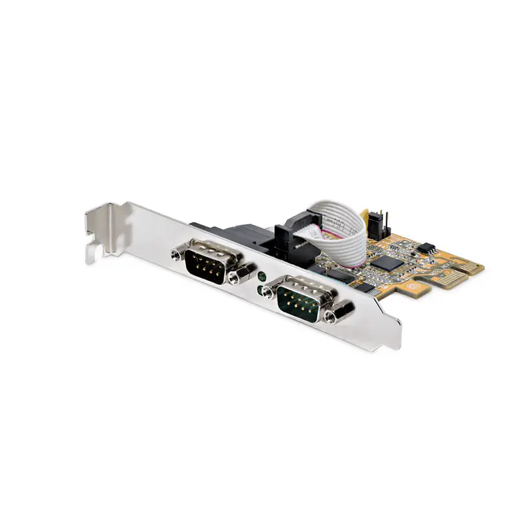 Tarjeta PCI Express Serie de 2 Puertos StarTech.com RS232 DB9 (21050-PC-SERIAL-LP) 2